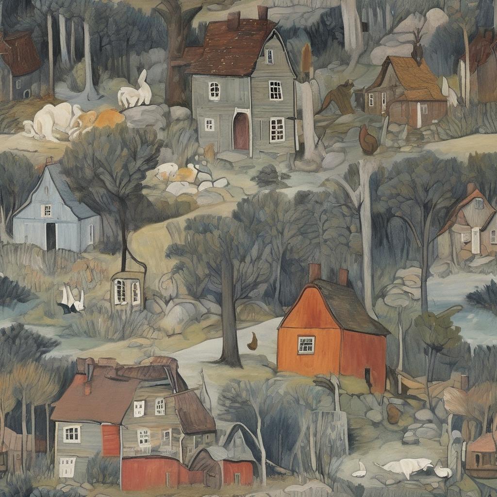 Η Αισθητική της Τούβε Γιάνσον στη Ζωγραφική